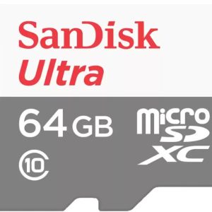SanDisk Ultra 64GB microSD Memory Card